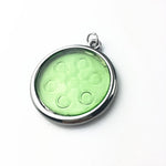Alpha Spin Quantum Health Pendant Bio Glass /Waves Geometry/ Quantum Frequency