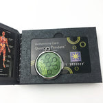 Alpha Spin Quantum Health Pendant Bio Glass /Waves Geometry/ Quantum Frequency