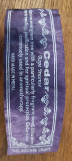 Handmade Cedar Tibetan Incense from Nepal - Purify / Smudging / Aura & Space Cleanse