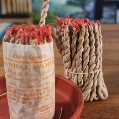 Handmade Sandalwood Tibetan Incense from Nepal - Purify / Smudging / Aura & Space Cleanse