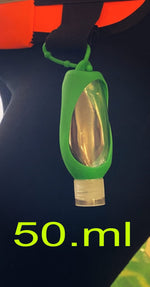30ml/50ml Empty Plastic Bottles Travel  with Caps{6 IN TOTAL] Clip Hook for Hand Gels &L Lotion UK DEAL BUY 5 RECEIVED ONE FOR FREE!!!