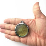 Alpha Spin Quantum Health Pendant Bio Glass /Waves Geometry/ Quantum Frequency